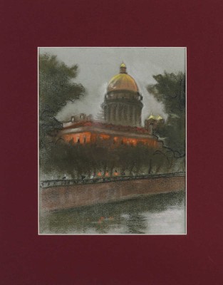 Зубченков Пётр Петрович. Ленинград. Исаакиевский собор 